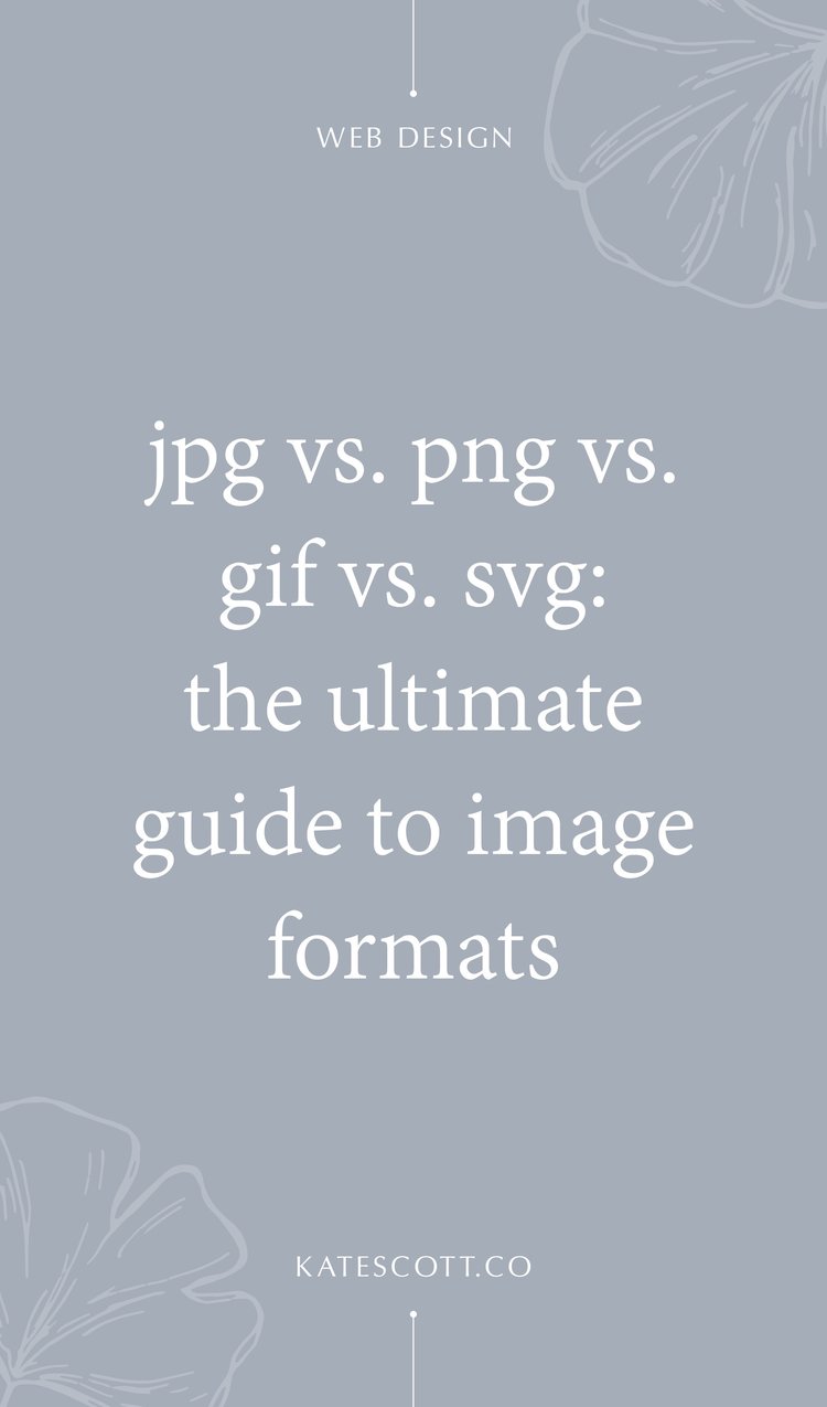 Jpg vs. Png vs. Gif vs. Svg: The Ultimate Guide to Image File Formats